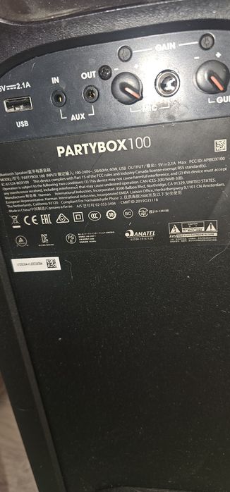 Колонка jbl partybox 100