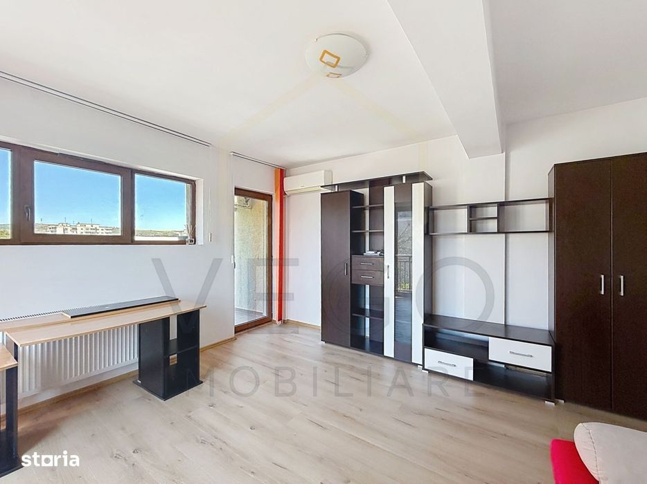 Apartament cu 1 camera, 36 mp, CT, AC, balcon 5 mp, zona Iulius Mall — fotografia 2