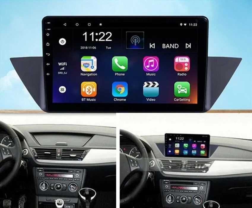 1-8GB Navigatie Android BMW X1 E84 2009-2015 - WIFI, BT, USB CARPLAY