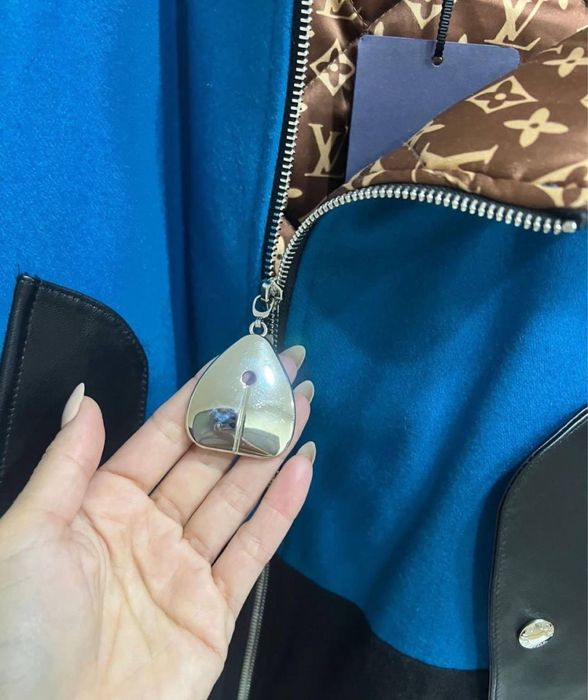 Дамско яке Louis Vuitton,100% естествена кожа и вълна