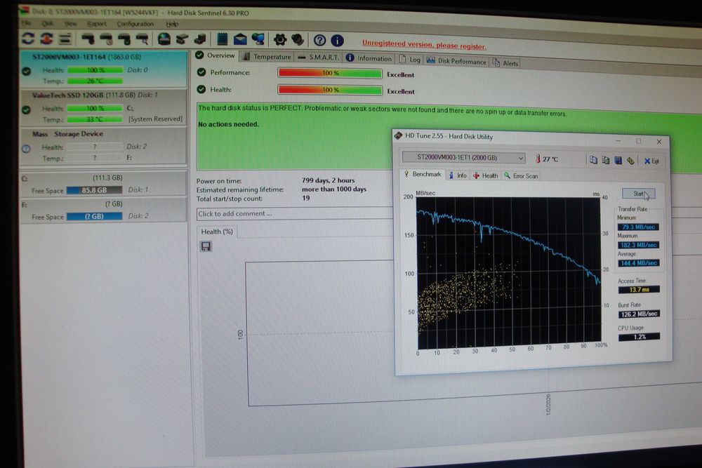 HDD Seagate 2TB ST2000VM003 Sata 6GB/s supraveghere video