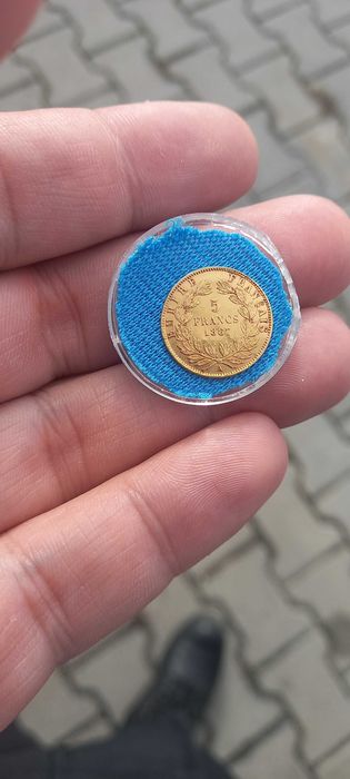 Monedă aur originală