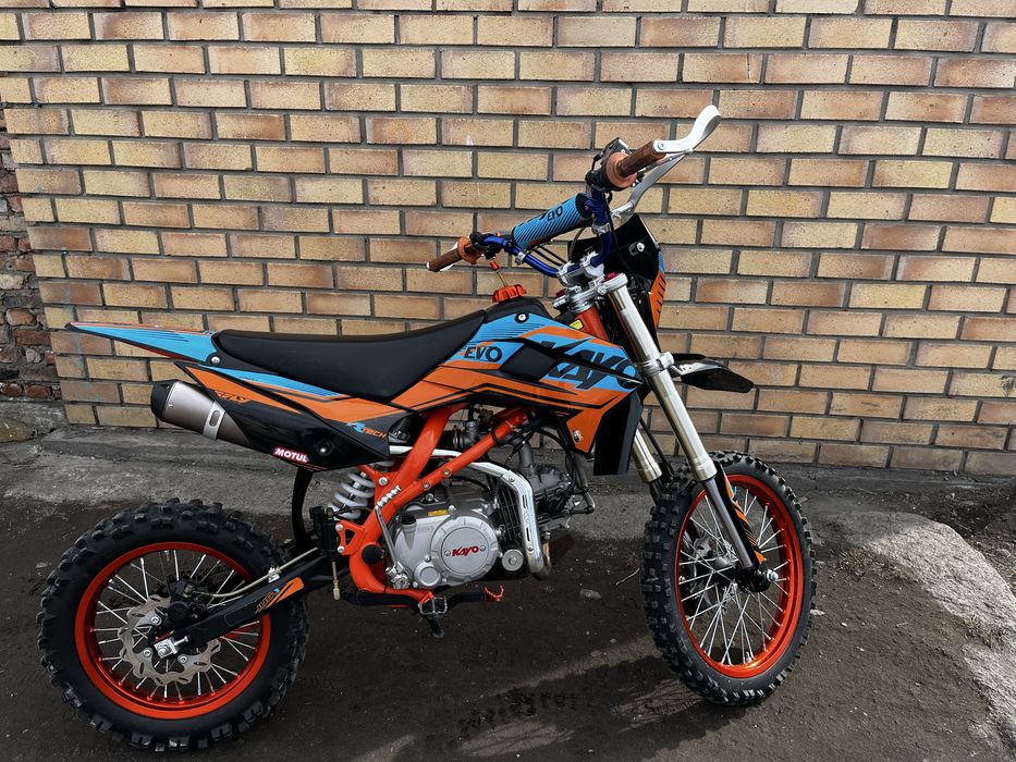 Продаеться мотоцикл kayo evolution 140