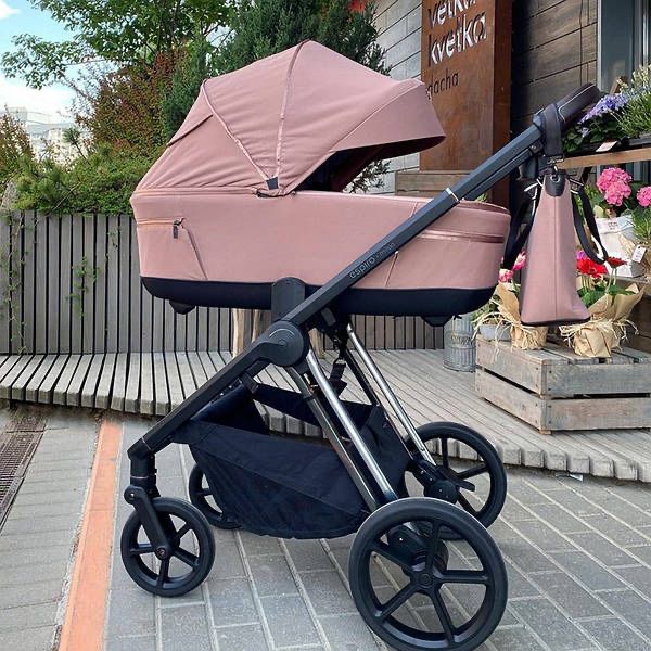 Бебешка количка 2в1 Miloo Pink Love Story - Espiro