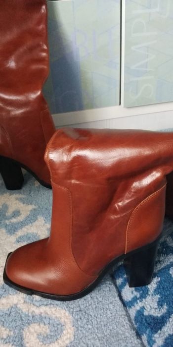 Сапоги натуральные