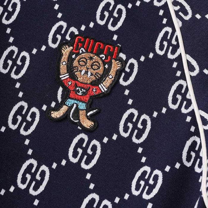 Gucci Collaboration Series GG Jacquard Kurtka realizana în culoare