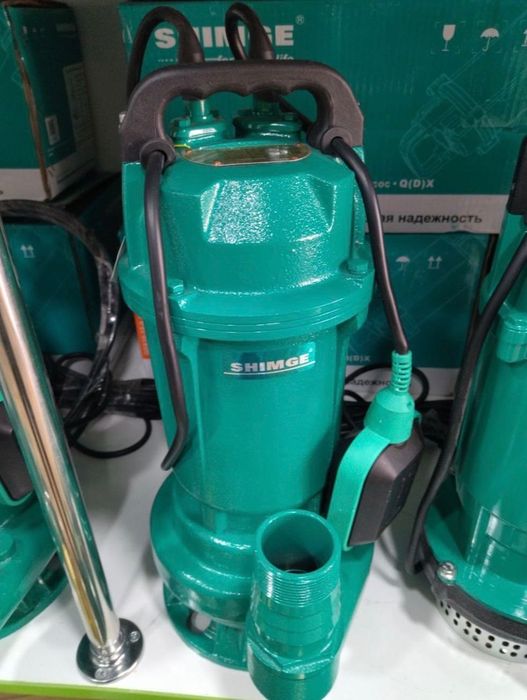 Погружной дренажный канализационный глубинный насос WQD6-16/0,75 кВт