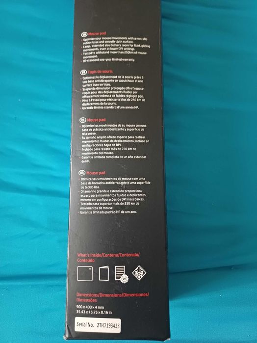 Подложка за мишка Gaming HP Omen 300 XL Mouse Pad