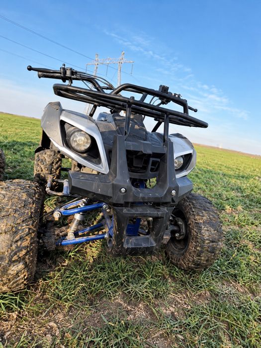 atv 125cc silver negru
