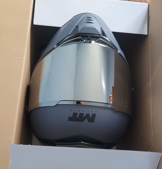 Cască MT Helmets Nouă + Vizieră Transparentă | Cutie Originală