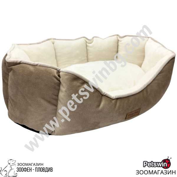 Легло за Куче/Коте - 65см/40см/20см - Кафяв - Luxe Daisy - Urban Pets