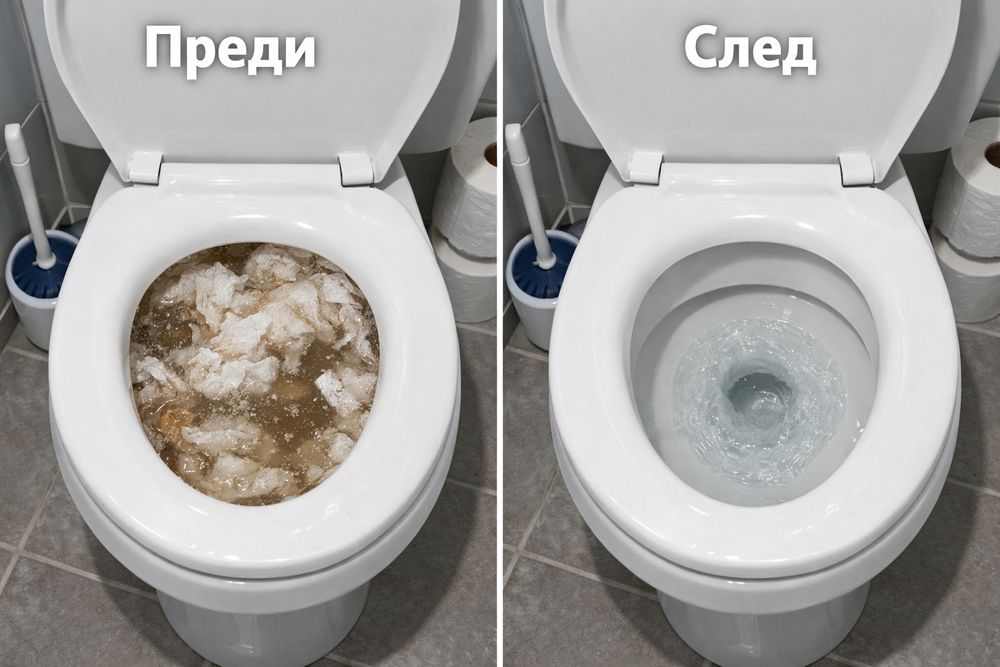 Отпушване на канали-ВиК услуги