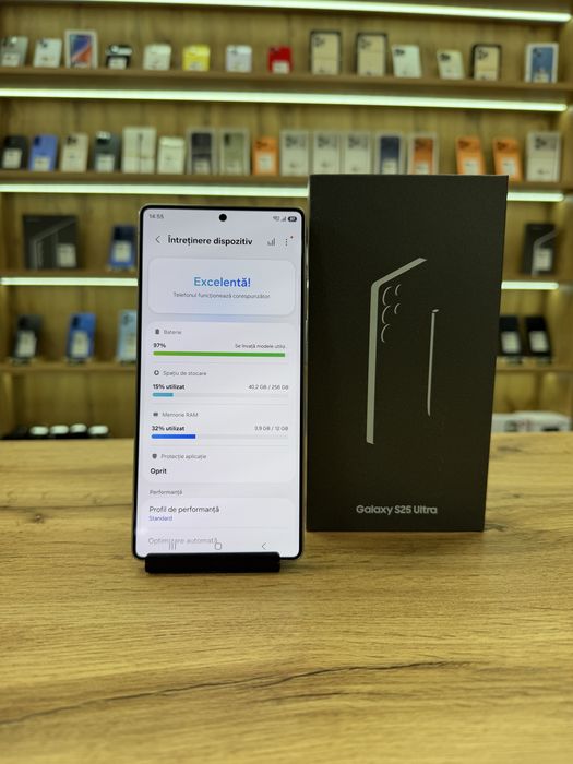‼️ Samsung S25 Ultra 256Gb Titanium Gray - Sanatate bat.97% - Garantie 12 luni