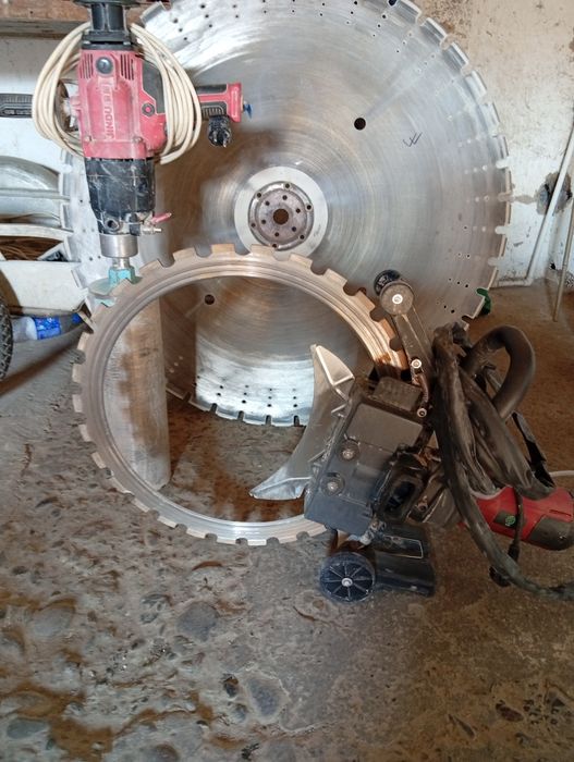 Услуга Отбойник, перефаратор, мотопила