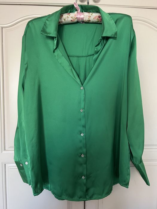 Сатенена риза zara