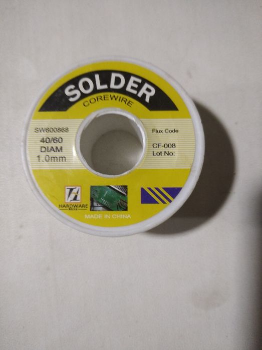 Олово для пайки...