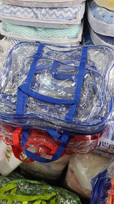 Сумка прозрачная для роддома