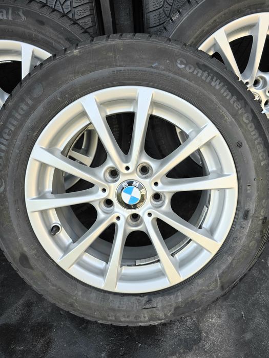 4 roți BMW 16 cu anvelope iarnă 205/60/16 si senzori bmw