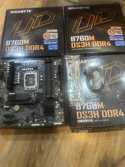 Материнские платы Gigabyte B760M как новые