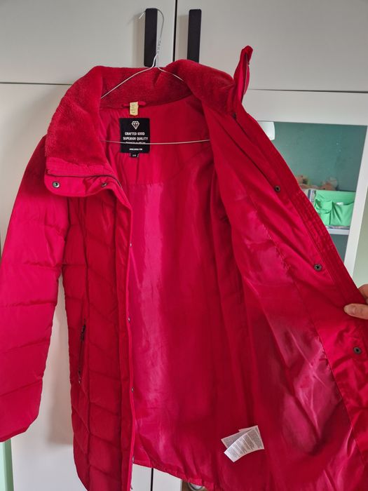 Детско зимно яке C&A, пух и пера, р-р 158