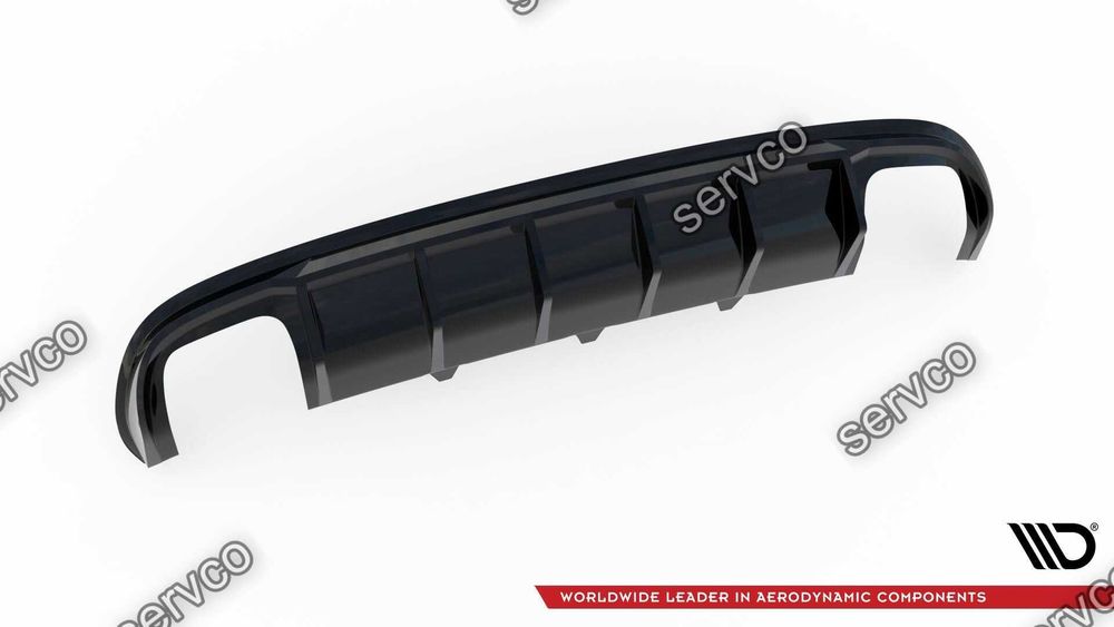 Prelungire difuzor bara spate Audi A4 B8 SLINE S4 2008-2012 v23 Maxton
