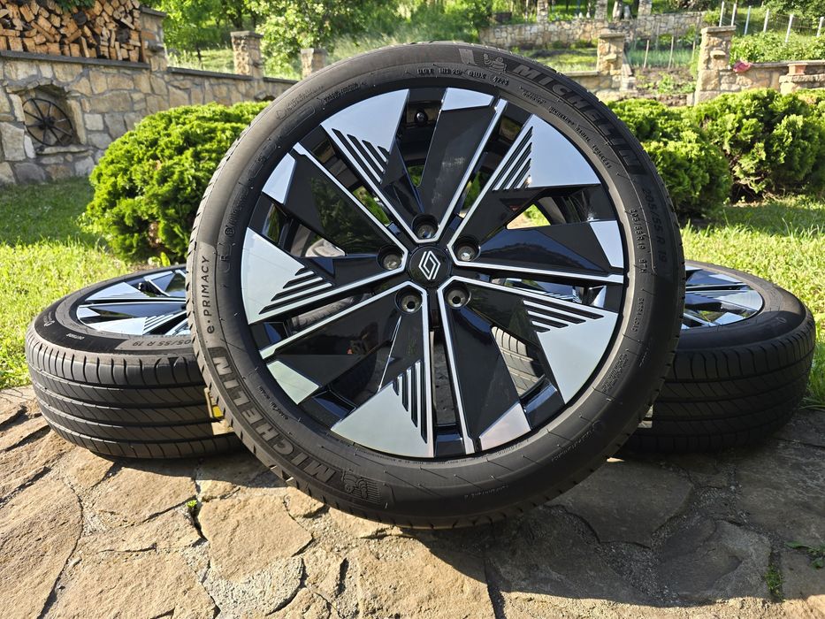 Set jante noi Originale Bicolore Renault 19"  205/55 R19  Austral   Koleos   Captur   Megane   Arkana   Espace   Scenic   5x114.3mm  Duster  Bigster