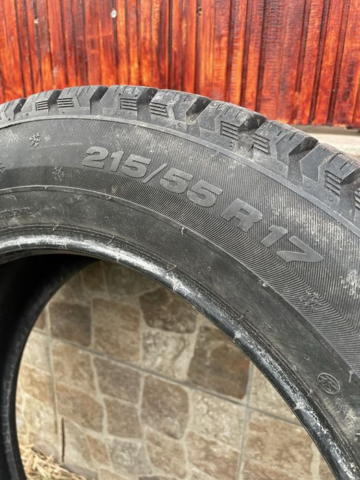 215 55 R17 anvelope iarna -3 bucati