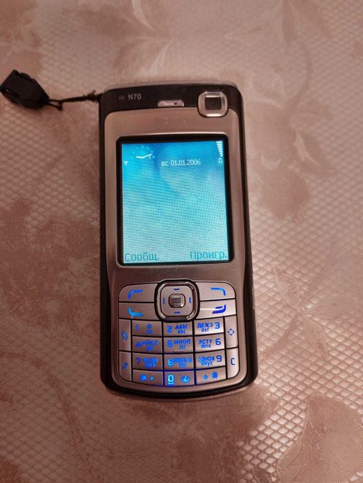 Nokia N70, Телефон, Кнопочный,