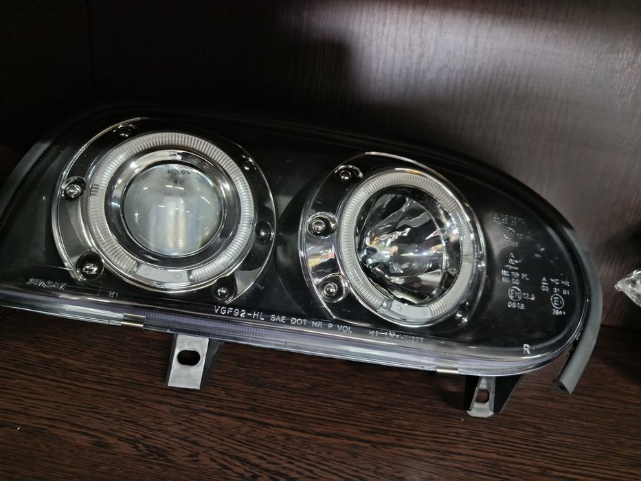 Тюнинг фары Гольф 3