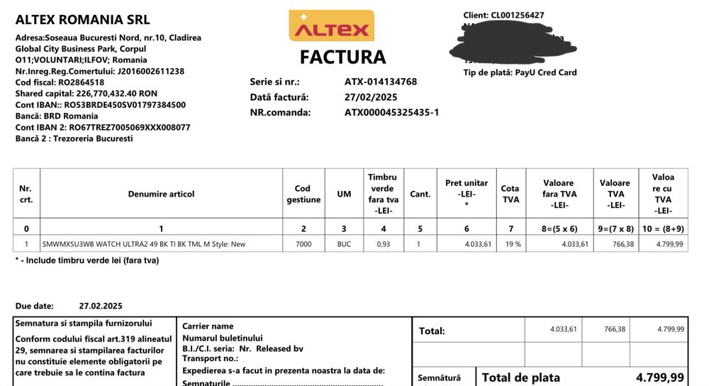 Apple watch ultra 2 GPS+Cellular