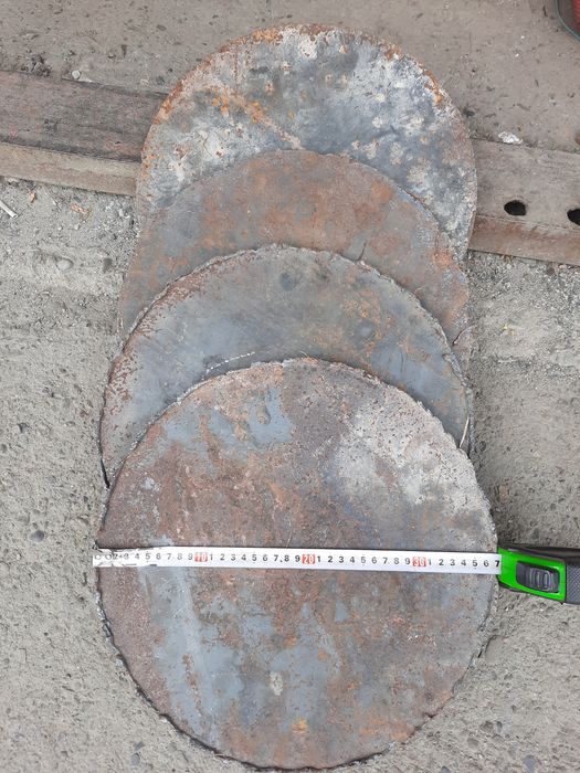 Флянцы заготовки металл 370х12 мм
