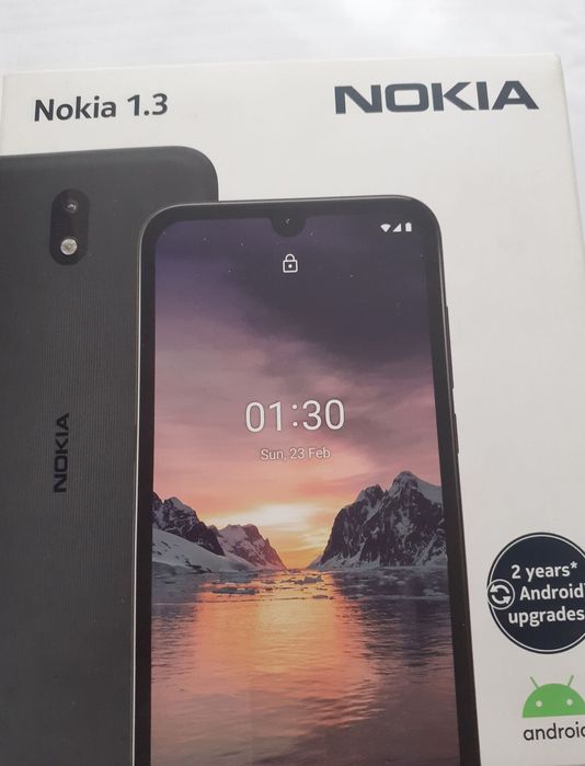 Продавам чисто нов,неупотребяван телефон Nokia 1.3 android