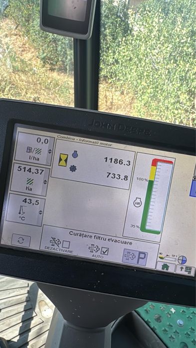 Combina John deere w650i, w660i, 2020, doar 700 ore, OLIMAC