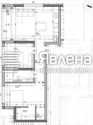 Продава се Тристаен апартамент в Варна, Аспарухово - 108 кв.м за 1514 €/кв.м - Снимка #3