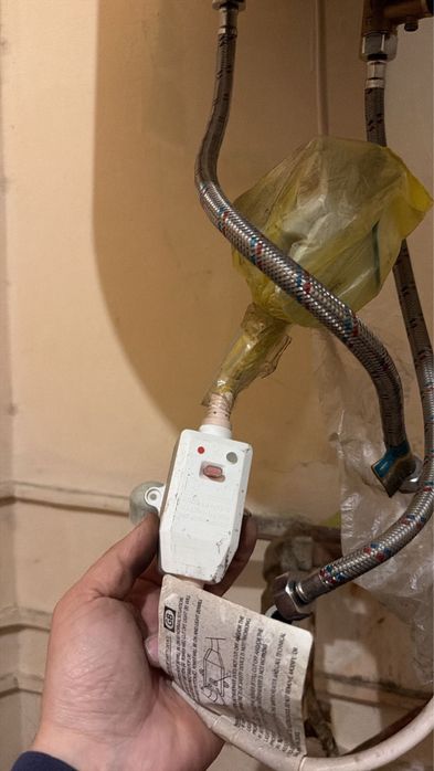 Газовый котел Ferroli и бойлер Ariston