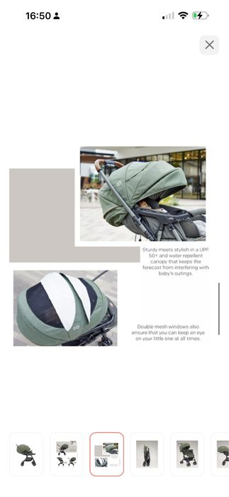 Коляска Joie sma baggi