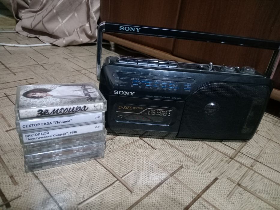 Кассетный Магнитофон Sony