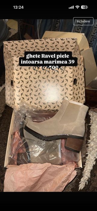 Ghetute din piele intoarsa