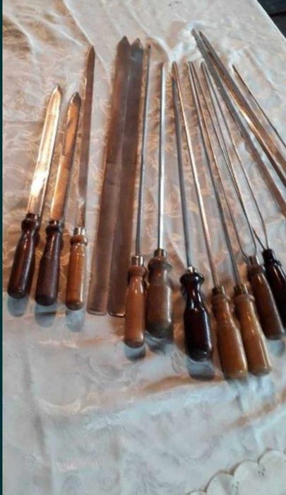 Шишлъци, шишове за барбекю от неръждаема стомана