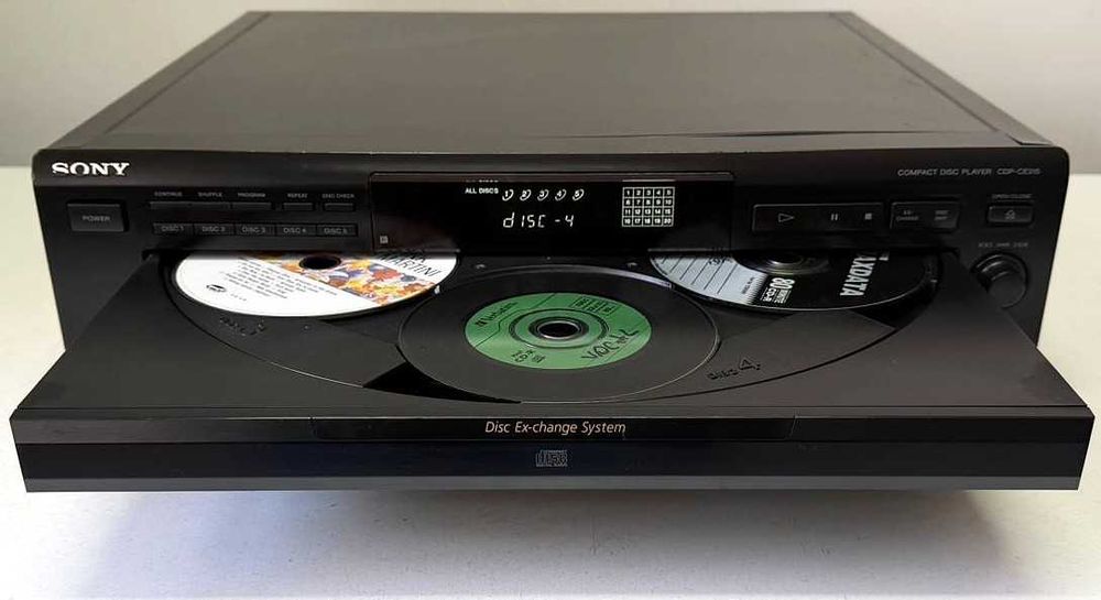 Sony CDP-CE315 - 5 Disc CD Changer - Telecomanda Originala - Impecabil - Japan
