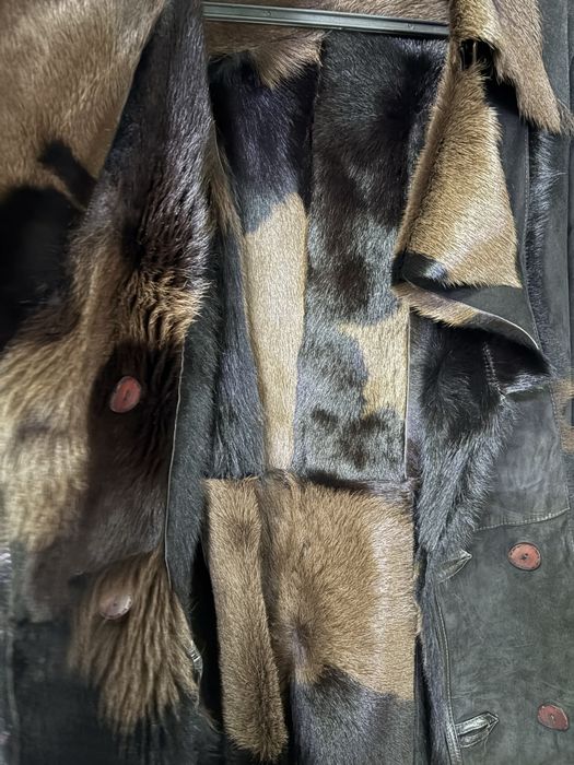 Дубленка одевали несколько раз