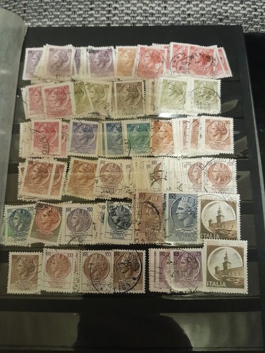 Clasor cu timbre Italia