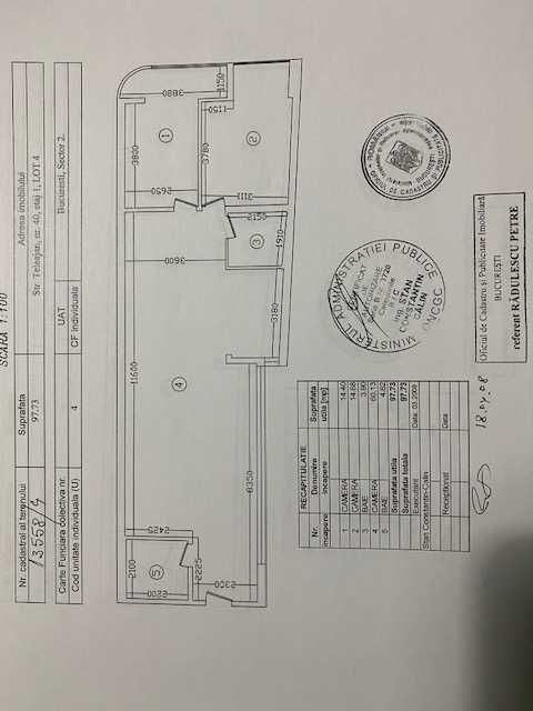 vand/schimb 3 camere (modificat din 4) Bucuresti central 287.000 euro