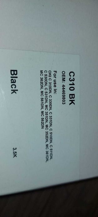 Toner imprimanta Oki color