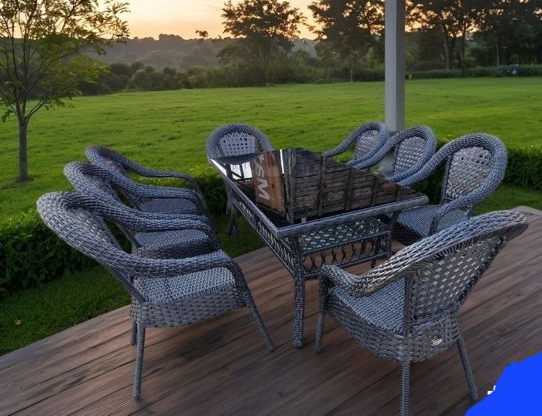 Стол стул 8 кишилик