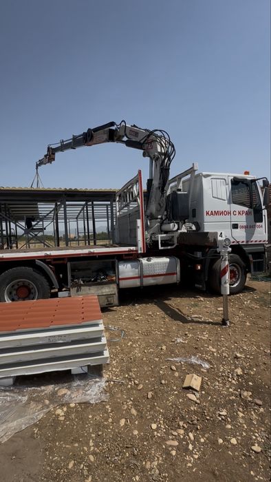 Транспортни услуги с Камион с Кран