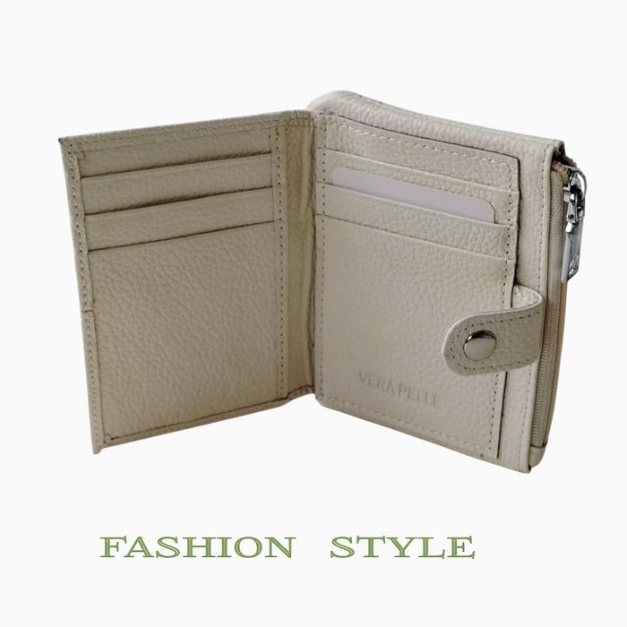 Луксозен калъф за документи от естествена кожа