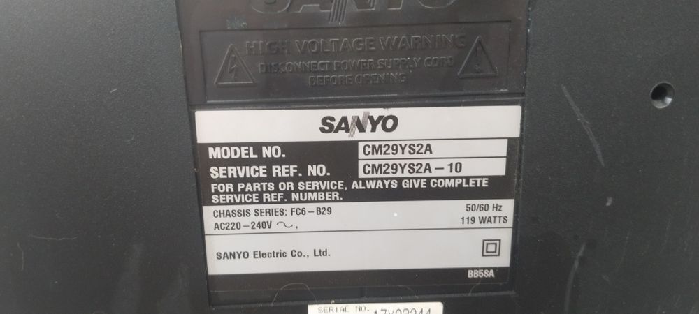 Старый телевизор