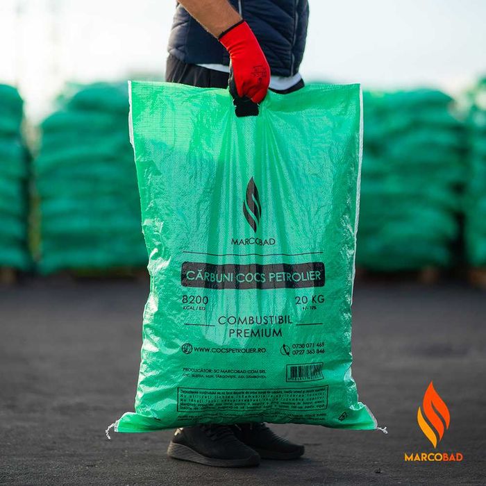 Cocs petrolier ambalat sac 20 kg - incalzire locuinte, sere
