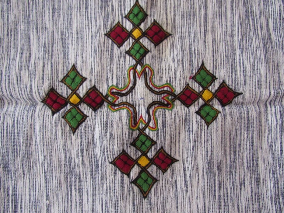 Възглавница от Етиопия, ръчно изработена